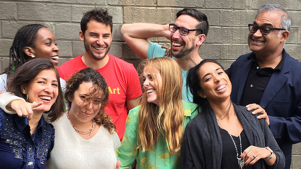 The first Atlanta Creative Strategy Boot Camp class with their week one instructors. Top, R to L: Danielle McKinley, Steven Coulombe, David Ligon and RP Kumar • Executive Vice President, Global Director, Strategic Planning, Insights and Research @ Ketchum. Bottom, R to L: Archana Kumar • Chief Strategy Officer @ MediaCom, Mary Ergul, Rebecca McAfee and Kriselda Sanchez.